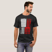 T-shirt Retro Graphic Car Car Mechanic Vehicle Technician  (Devant entier)