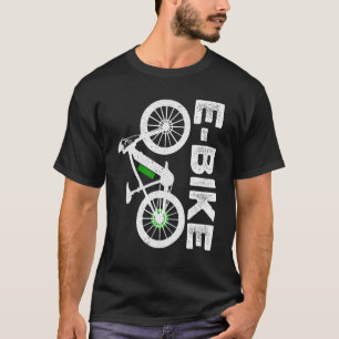 T-shirt Retro Graphic E-Vélo VTT E-Vélo