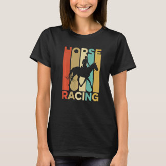 T-shirt Retro Graphic Horse Lover Equestrian Rider Horses