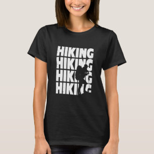 T-shirt Retro Graphic Randonnée Randonnée Alpinisme Trekki