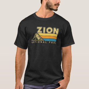 T-shirt Retro Graphic Travel Vintage Zion National Park