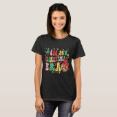T-shirt Retro Groovy Christmas In My Christmas Era Xmas  (Devant entier)