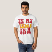 T-shirt Rétro Groovy Dans Mon Ère Kelce (Devant entier)