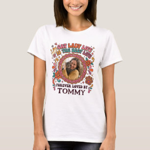 T-Shirt Rétro Groovy sur le thème de la Dame aux C