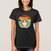 T-shirt Retro Guinea Pig Guinea Pig Breeder Guinea Pig (Devant)