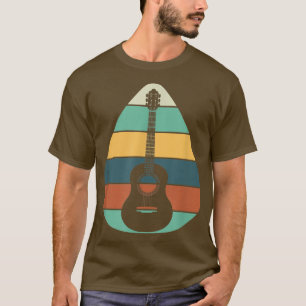 T-shirt Rétro Guitar Musician Bass Guitarist Guitar Player