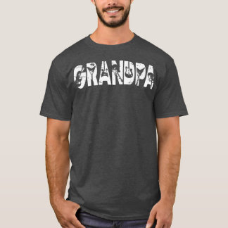 T-shirt Retro Guitarist Father Grandpa Guitar Father's Day