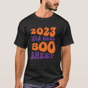 T-shirt Retro Halloween 2023 A Été Boo Sheet T Shirt