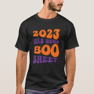 T-shirt Retro Halloween 2023 A Été Boo Sheet T Shirt
