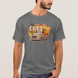 T-shirt Retro Halloween C'est Automne Y'all Citrouille Tru