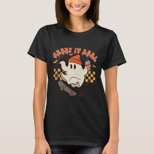 T-shirt Retro Halloween Creep It Real Ghost Boy Fall Seaso