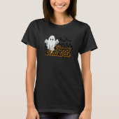 T-shirt Retro Halloween Trendy Éffrayant Cute Ghost 3 (Devant)