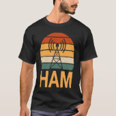 T-shirt Retro Ham Radio Operator Costume Radio Tower (Devant)
