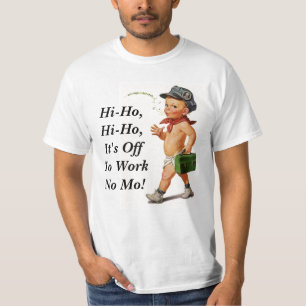 T-shirt Retro Hi-Ho Retirement Gift T-shirt
