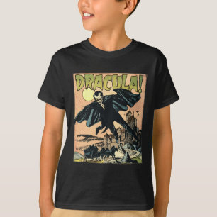 T-shirt Retro Horreur Monster Vampire Vintage Hallowe