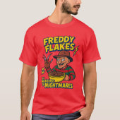 T-shirt Retro Horror Cereal Parody (Devant)