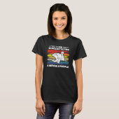 T-shirt Retro I Like Wingsuit Flying & Maybe 3 People Skyd (Devant entier)