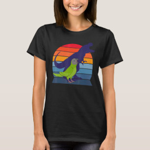 T-shirt Retro I Tyrannosaurus Rex I hurle Dusky head