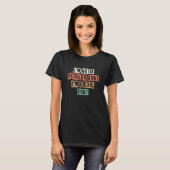 T-shirt Retro I'm Not A Regular Aunt I'm A Cool Aunt (Devant entier)
