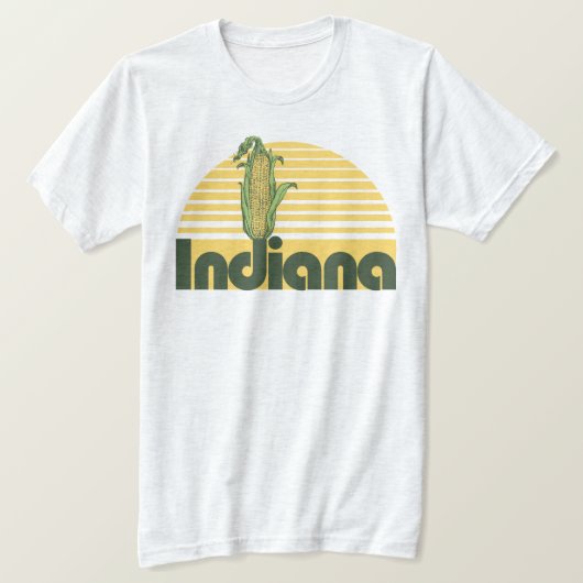 T-shirt Retro Indiana (Design devant)