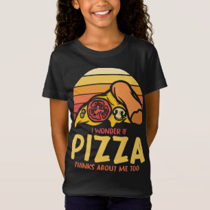 T-Shirt Retro Italien Pizza Fast Food Pizzaholic Fu
