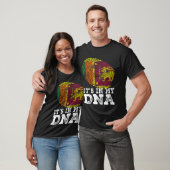 T-shirt Retro It's In My Dna Sri Lanka Drapeau imprimé (Unisexe)