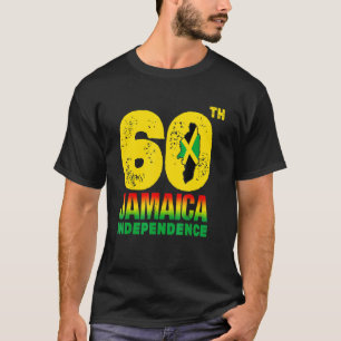 T-shirt Retro Jamaïque 60ème anniversaire de l'indépendanc