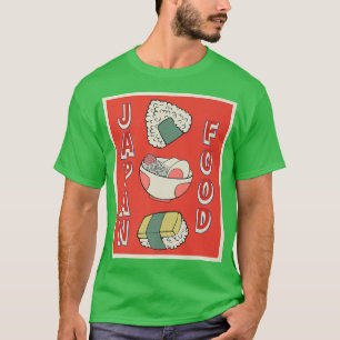 T-shirt Retro Japon Sushi Anime