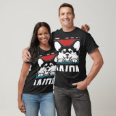 T-shirt Retro Je Fais Ce Que Je Veux Chien Indépendant Reb (Unisexe)