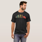 T-shirt Retro Jiu-Jitsu Evolution Don Pour Le Pract Jiu-Ji (Devant entier)