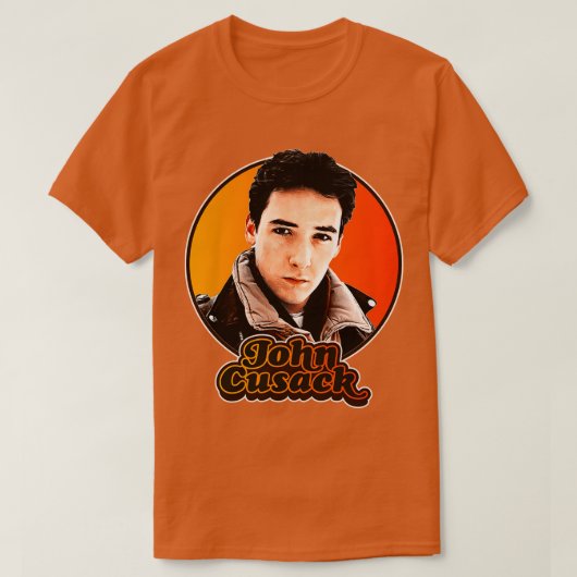 T-shirt Retro John Cusack Hommage (Design devant)