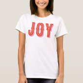 T-shirt Retro Joy (Devant)
