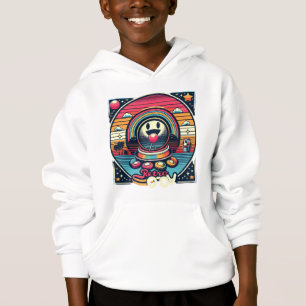 T-shirt Retro Joy". Doté de couleurs vives et b
