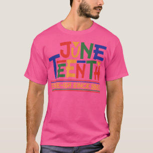 T-shirt Retro Junetten Free-ish depuis 1865 Histoire noire