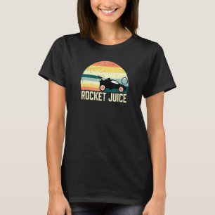 T-shirt Retro Jus de fusées Soccer Vintage Badge Graphique