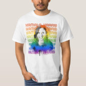 T-shirt Retro Kamala Harris Pride (Devant)