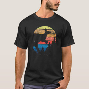 T-shirt Retro Kangaroo Australie Animal Kangaroo
