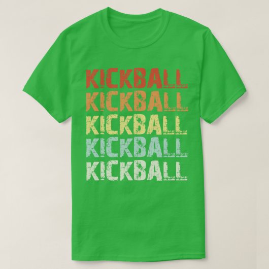 T-shirt Retro Kickball (Design devant)
