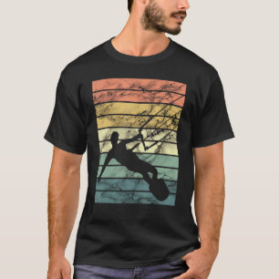 T-shirt Retro Kitesurfer Drôle Je Préférerais Être Kitesur