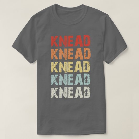 T-shirt Retro Knead (Design devant)
