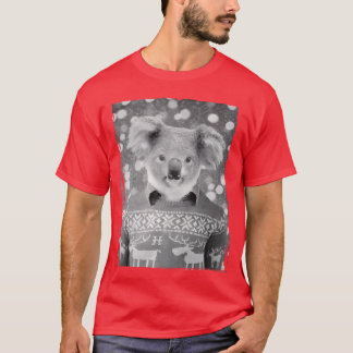 T-shirt Rétro koala de Noël