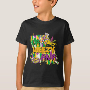 T-shirt Rétro La Weezy Ana Joyeux Mardi Gras Louisiane Nou
