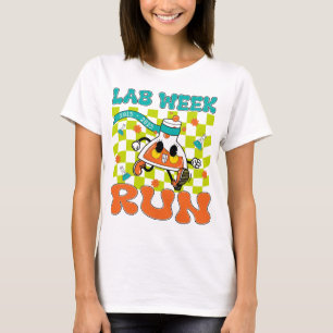 T-shirt Retro Lab Week Run 10th Annual 2025 Lab Tech