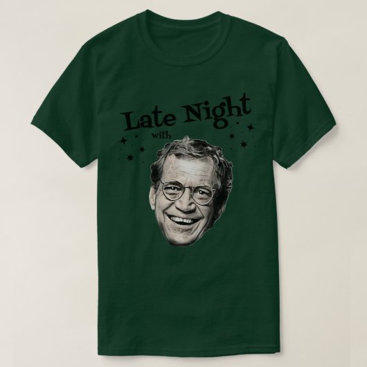 T-shirt Retro Late Night TV 248 (Design devant)