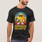 T-shirt Retro Lemonade Security Lemonade Lemon Stand Secu (Devant)