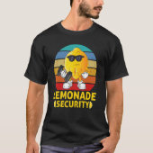 T-shirt Retro Lemonade Security  Lemonade Lemon Stand Secu (Devant)