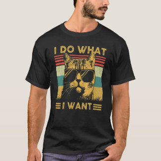 T-shirt Retro les années 70 80s 90s Je fais ce que je veux