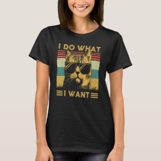 T-shirt Retro les années 70 80s 90s Je fais ce que je veux