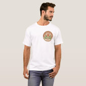 T-shirt Retro Let's Grow Together  community plant dad (Devant entier)