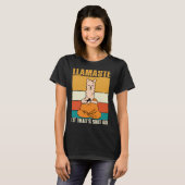 T-shirt Retro-Llamaste-Let-That-Shit aller (Devant entier)